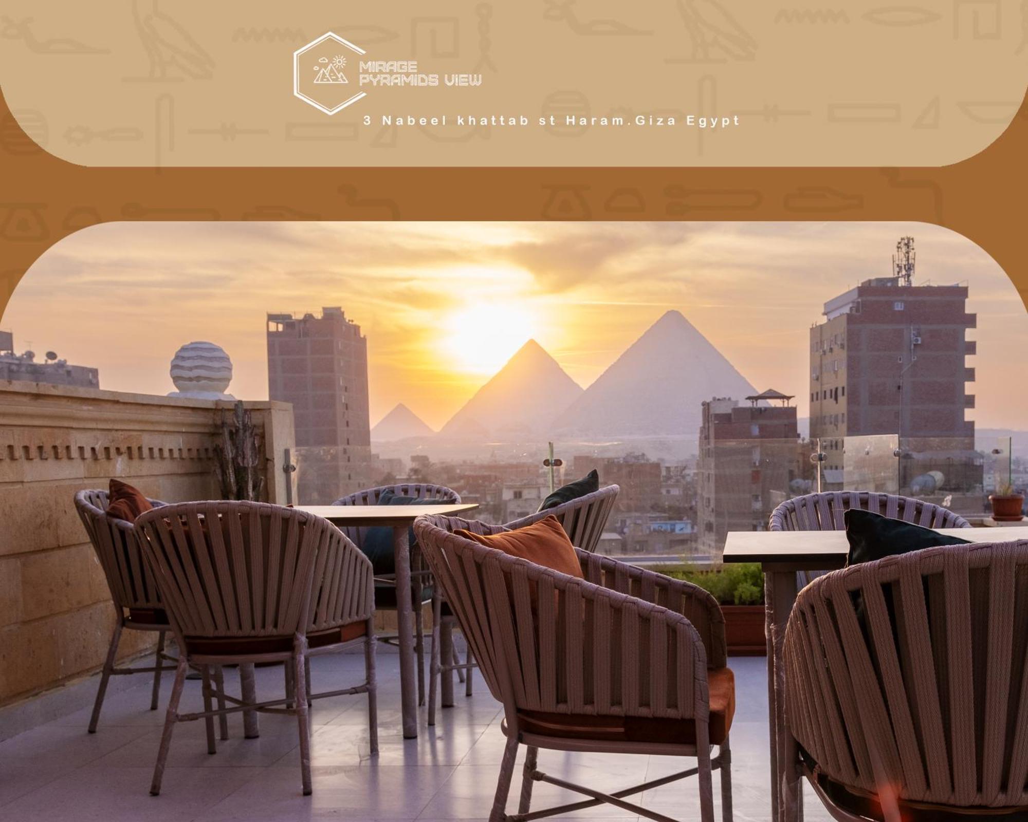 Mirage Pyramids View Hotel Nazlet el-Sîsi Exterior foto